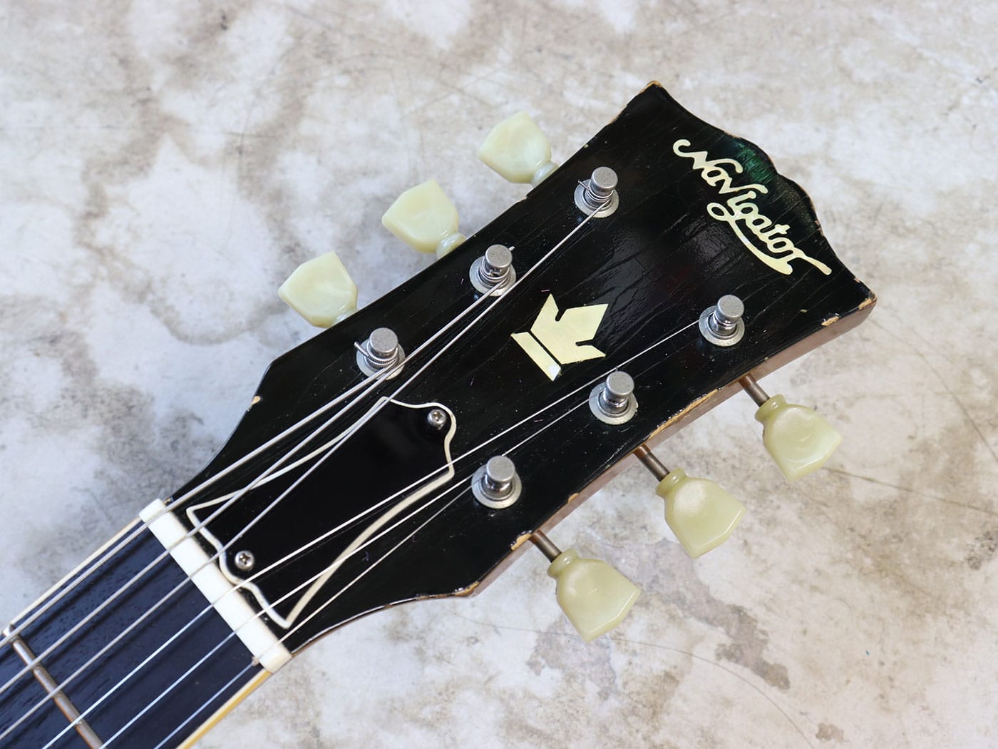 【中古】Navigator SA-500 セミアコースティックギター 日本製 - 画像 (5)