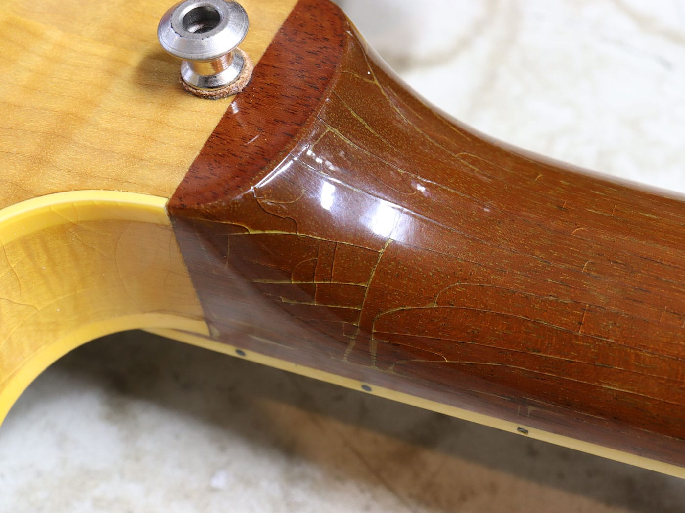 【中古】Navigator SA-500 セミアコースティックギター 日本製 - 画像 (10)