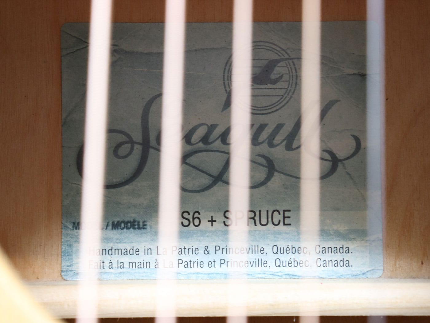 【中古】Seagull S-6 Spruce エレアコタイプ - 画像 (7)