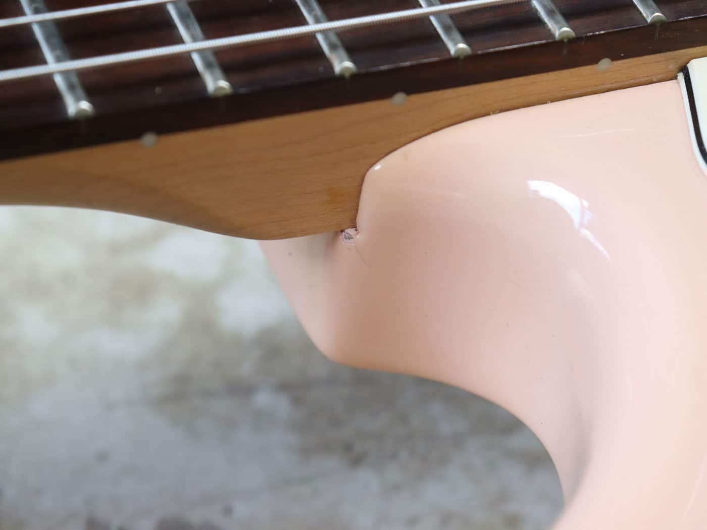 【中古】Squier Affinity Strat Shell Pink ストラトキャスター - 画像 (9)