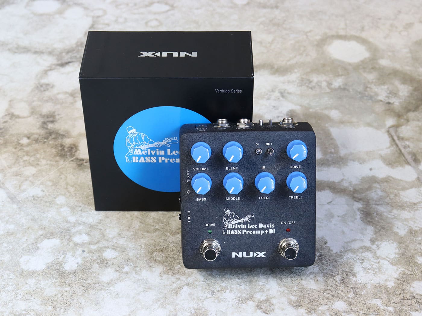 【中古・美品】NUX MLD Bass Preamp + DI (NBP-5) ベースプリアンプDI