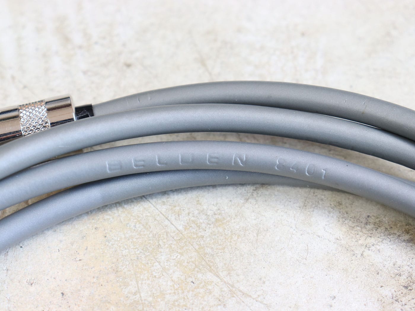 【中古】BELDEN 8401 ケーブル 2本 80cm - 画像 (2)