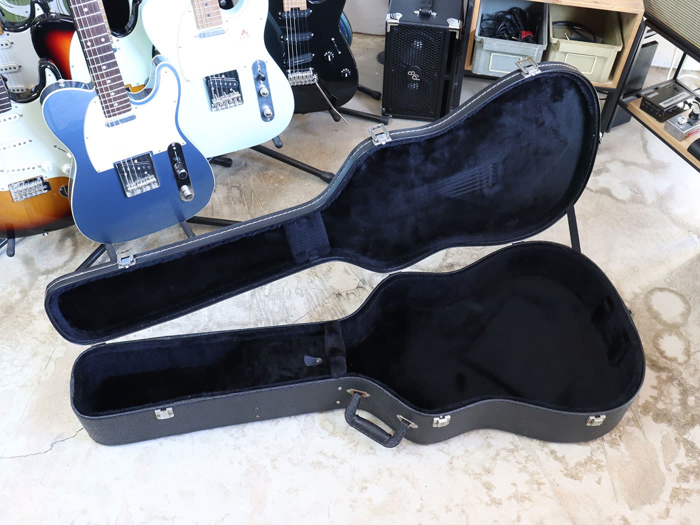【中古】Epiphone アコギ用ハードケース ドレッドノートサイズ - 画像 (3)