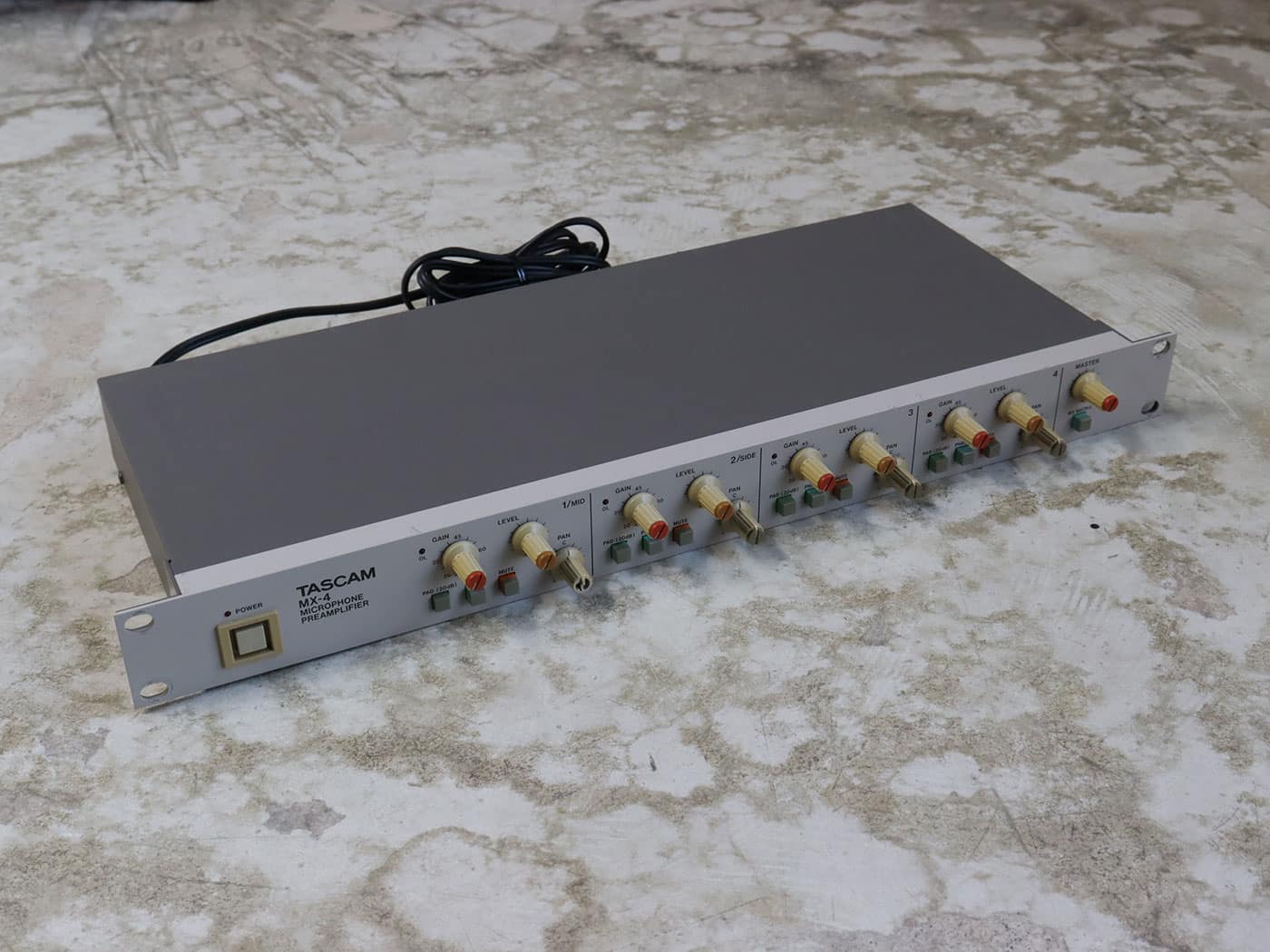 【中古】TASCAM MX-4 マイクプリアンプ