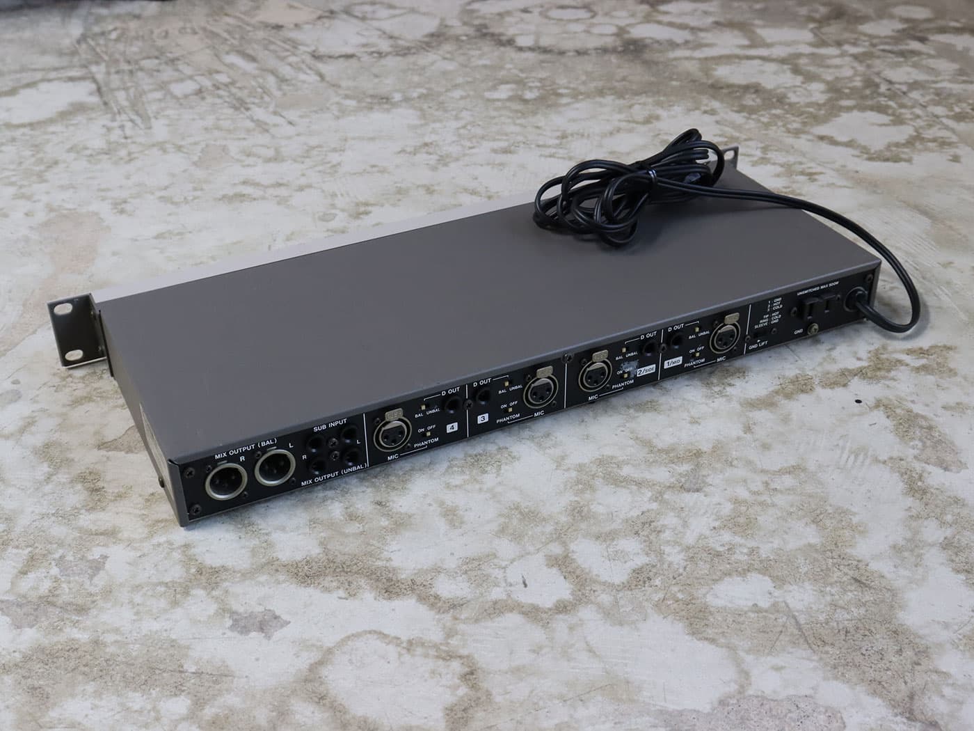 【中古】TASCAM MX-4 マイクプリアンプ - 画像 (2)