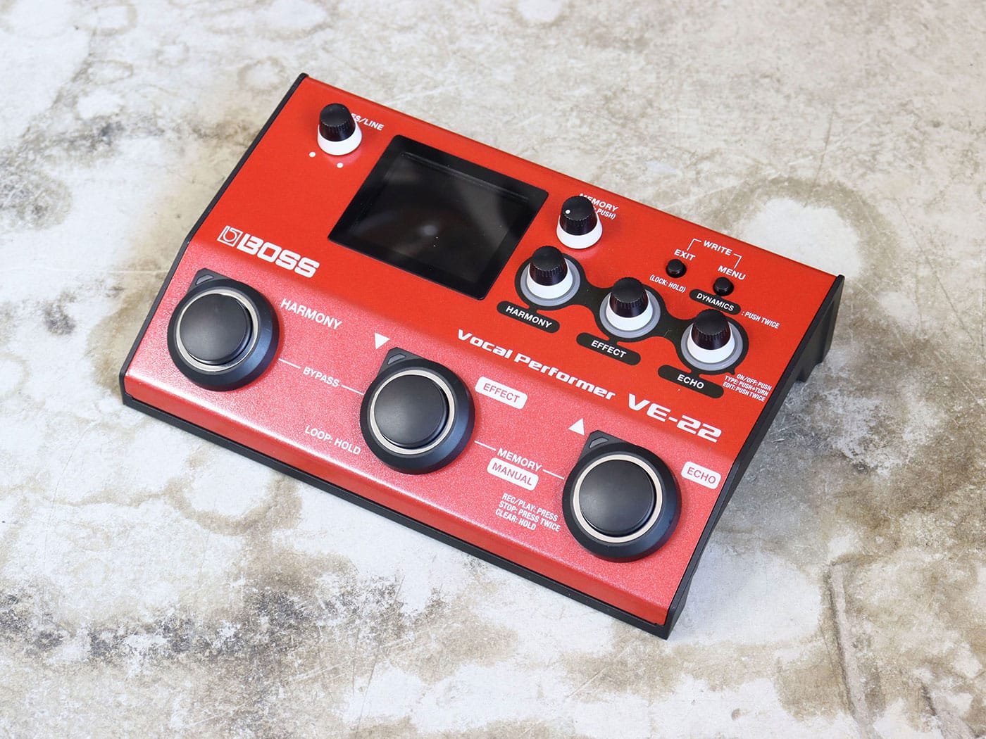 【中古・ジャンク】BOSS VE-22 ボーカルエフェクター #1