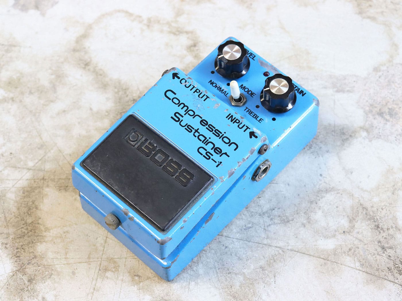 【中古】BOSS CS-1 コンプレッサー 日本製 銀ネジ仕様