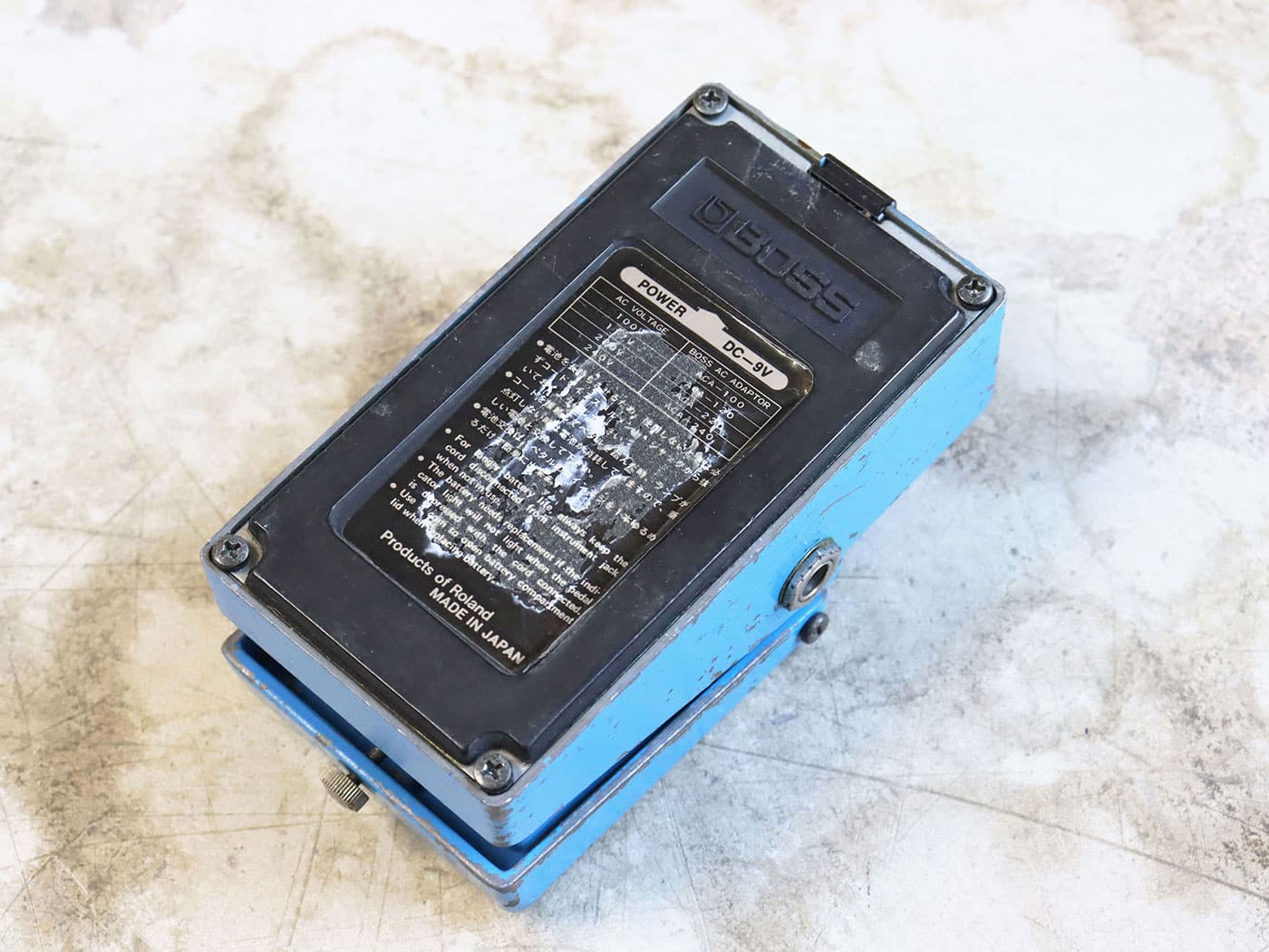 【中古】BOSS CS-1 コンプレッサー 日本製 銀ネジ仕様 - 画像 (3)