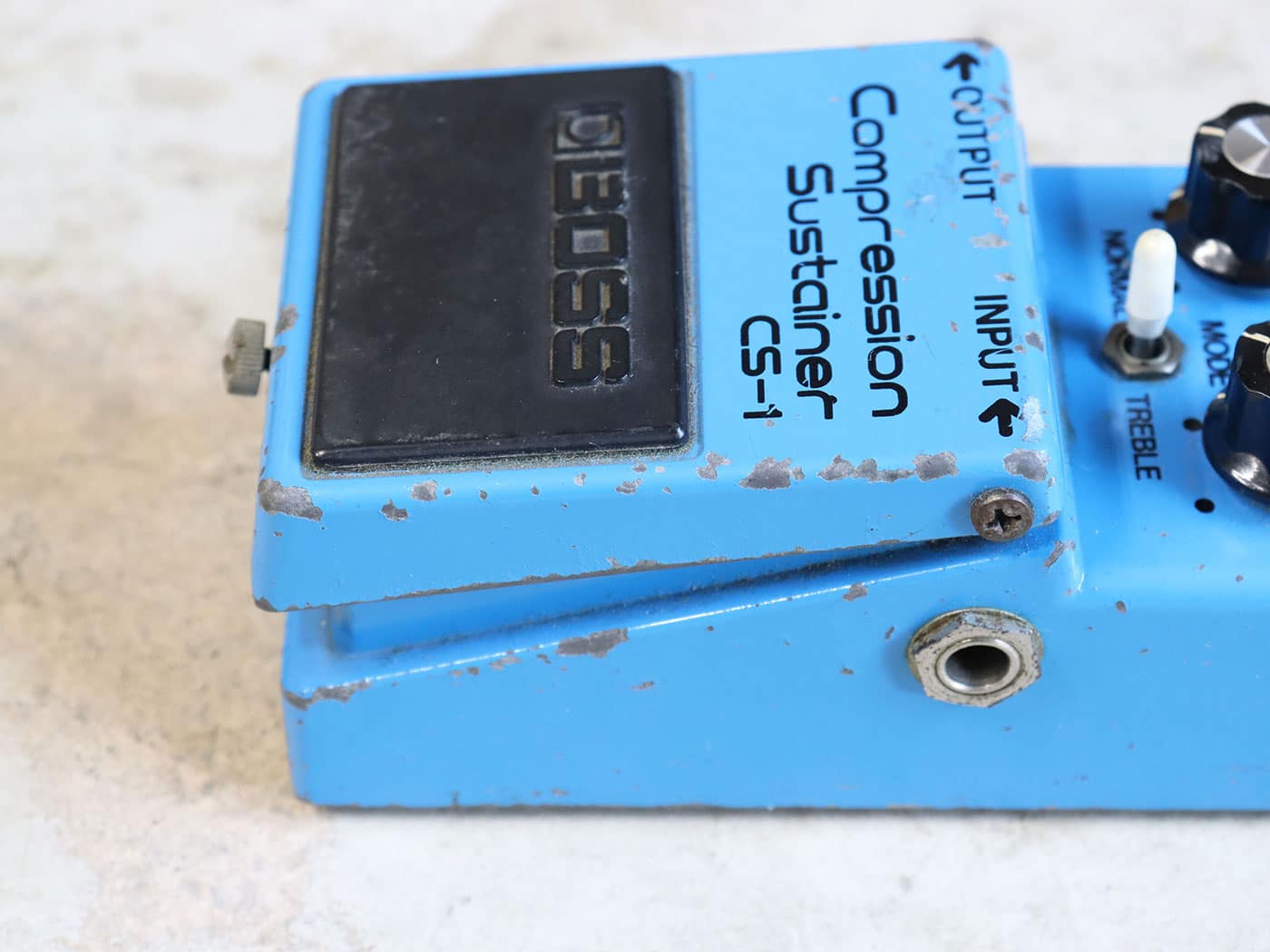 【中古】BOSS CS-1 コンプレッサー 日本製 銀ネジ仕様 - 画像 (4)