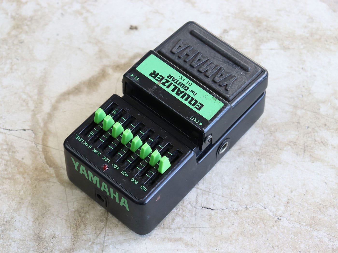 【中古】YAMAHA GE-100 グラフィックイコライザー - 画像 (2)