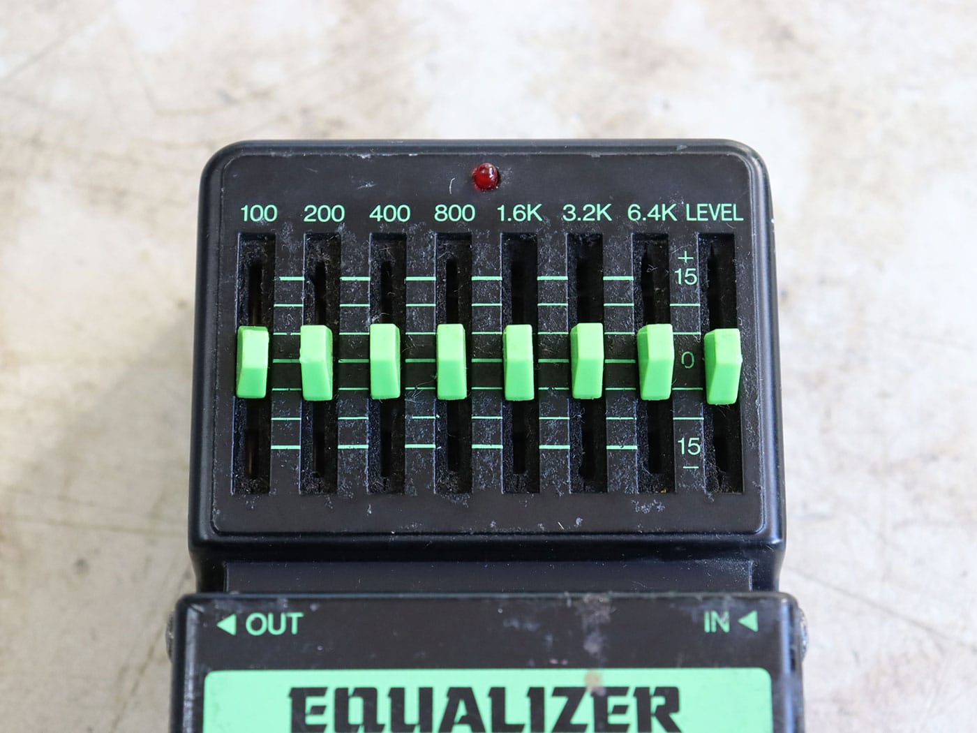 【中古】YAMAHA GE-100 グラフィックイコライザー - 画像 (5)