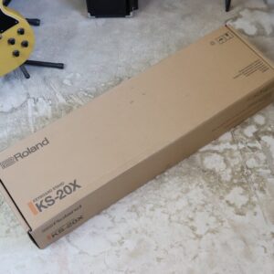 【中古・新品同様】Roland KS-20X ダブルX型キーボードスタンド 高さ調整可能 折りたたみ式 最大75kg加重 #1