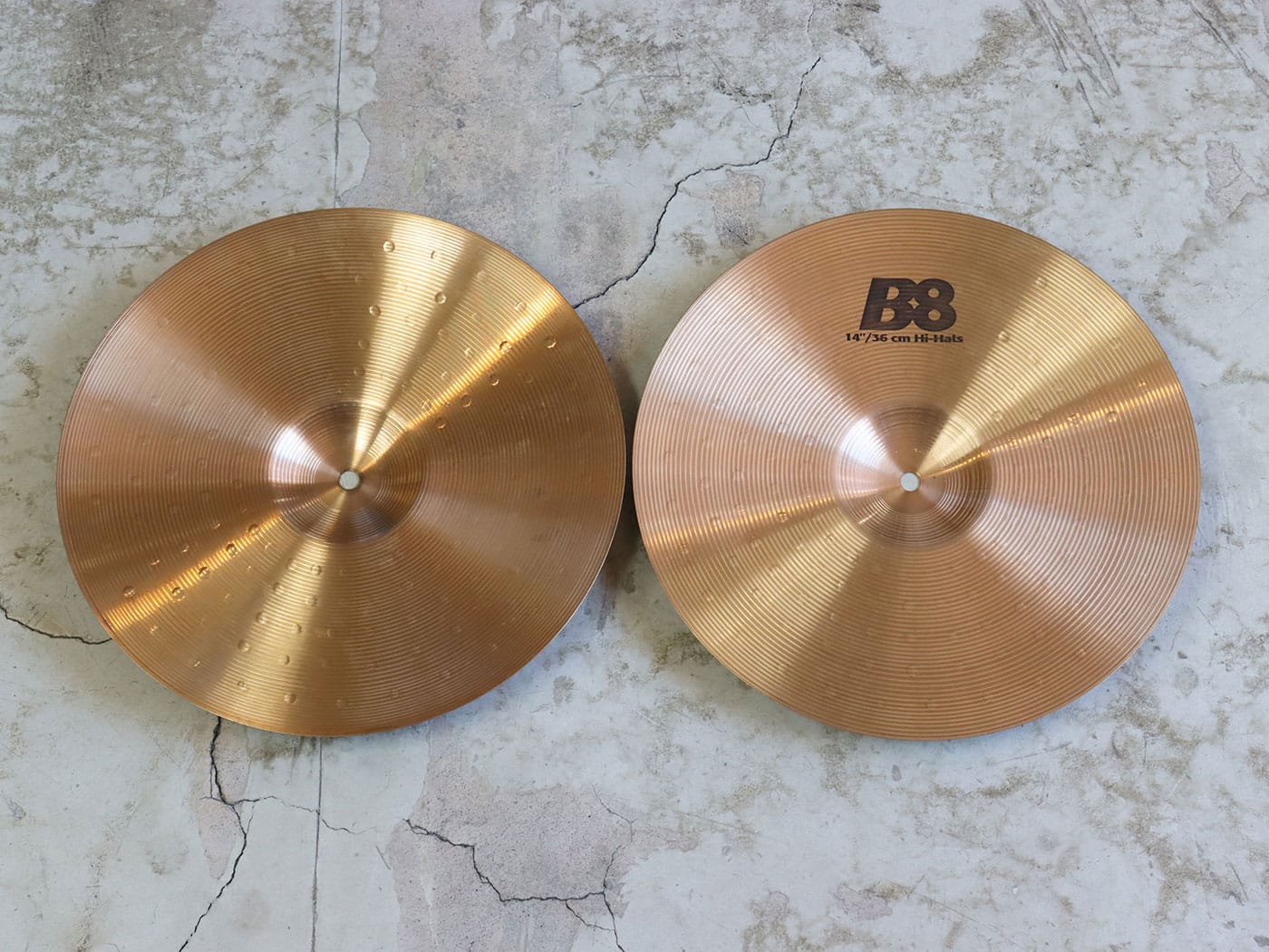 【中古】SABIAN B8 14"/36cm HI-Hats ハイハットペア - 画像 (2)