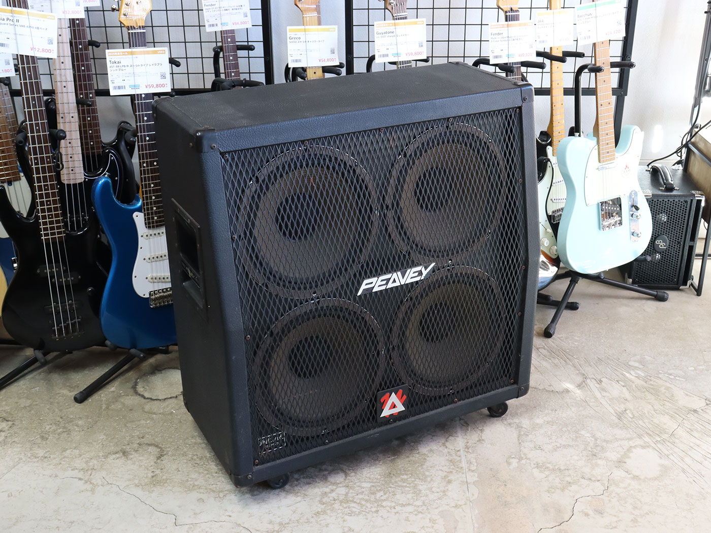【中古】PEAVEY 412MS STEREO GTR (ユニット:SHEFFIELD 1290 x4 発)MADE IN USA