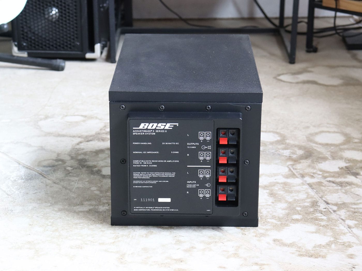 【中古】BOSE ACOUSTIMASS 3 SERIES IISPEAKER SYSTEM スピーカーシステム - 画像 (4)