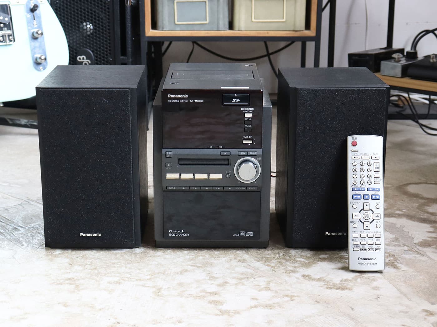 【中古・ジャンク】Panasonic SD STEREO SYSTEM SA-PM730SD ステレオシステム