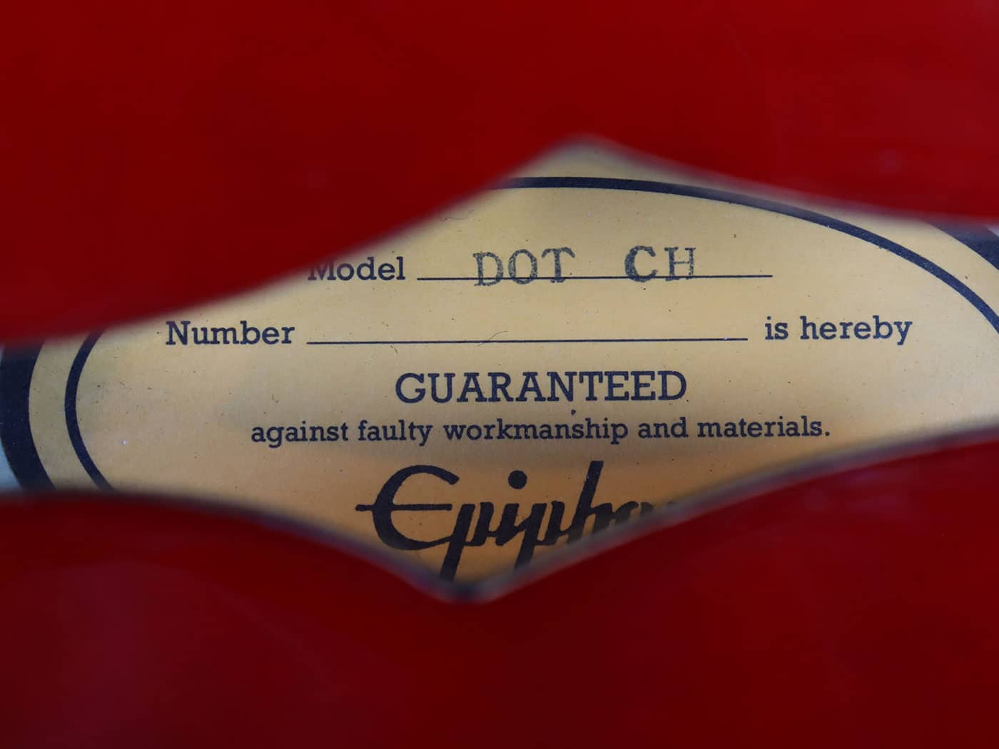 【中古】Epiphone DOT セミアコタイプ - 画像 (9)