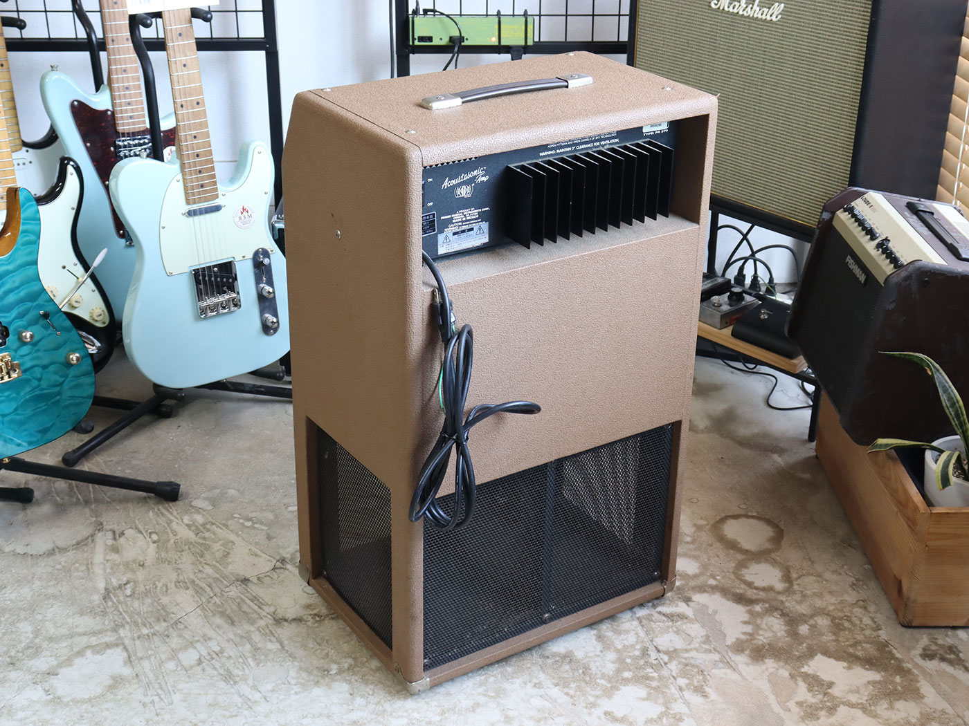 【中古・難あり】Fender Acoustasonic SFX PR370 アコースティックアンプ - 画像 (2)