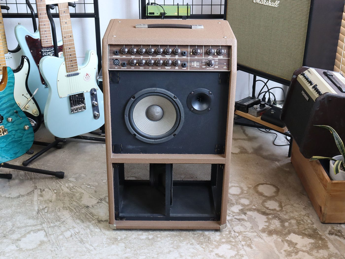 【中古・難あり】Fender Acoustasonic SFX PR370 アコースティックアンプ - 画像 (3)