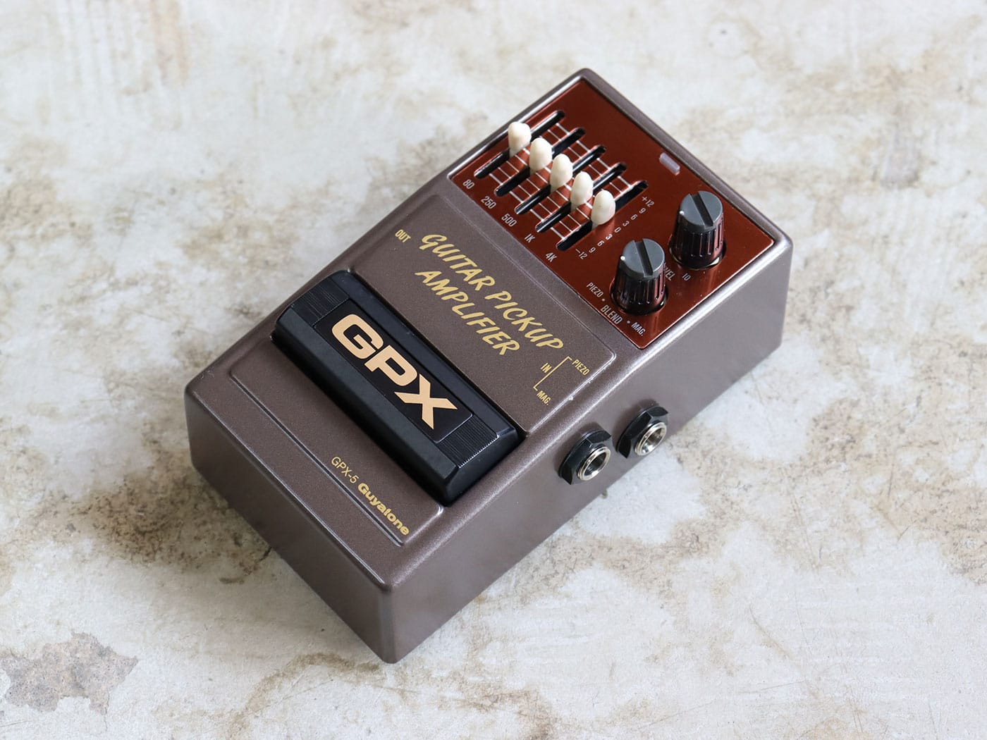【中古】Guyatone GPX-5 エレアコ用プリアンプ - 画像 (2)