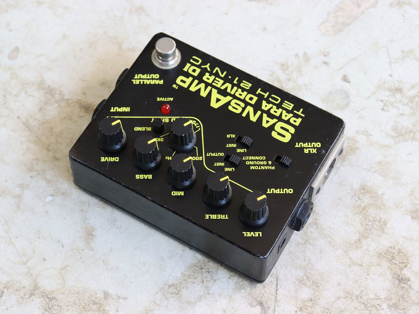 【中古】【訳あり】TECH21 SANSAMP PARA DRIVER DI プリアンプ/DI - 画像 (2)