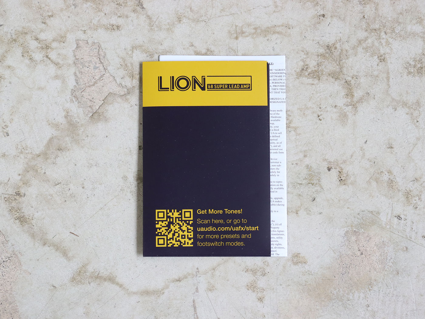 【中古】UNIVERSAL AUDIO UAFX Lion '68 Super Lead Amp アンプシュミレーター - 画像 (7)