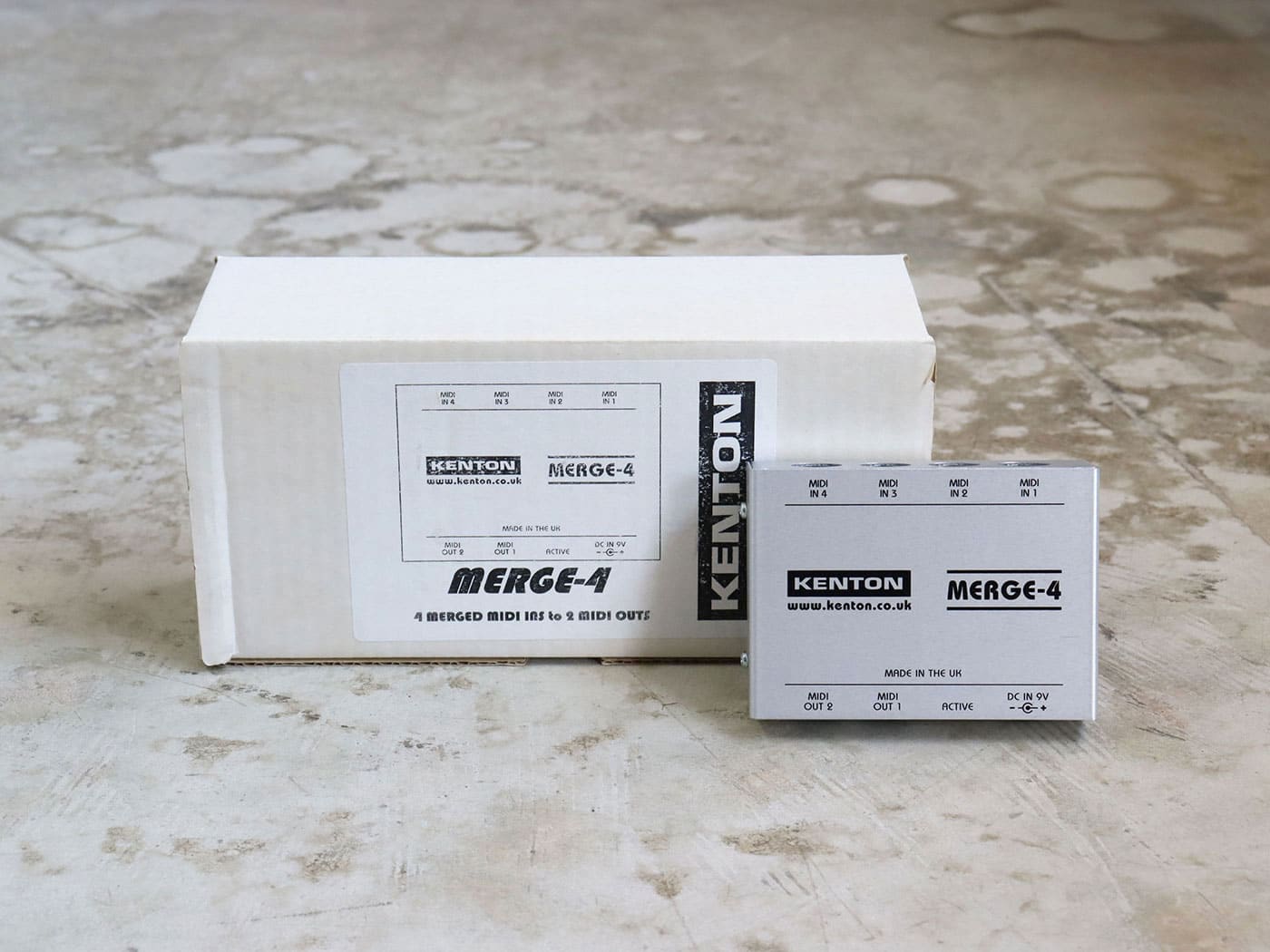 【中古】KENTON MERGE-4 MIDIマージボックス