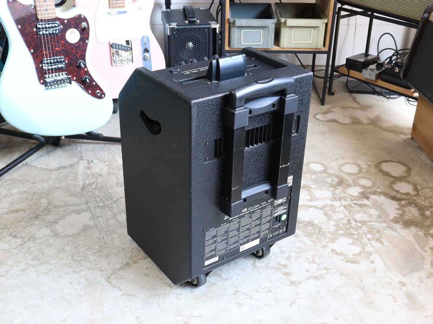 【中古・ジャンク】DJ-Tech iCube 95 ポータブルPAセット - 画像 (2)