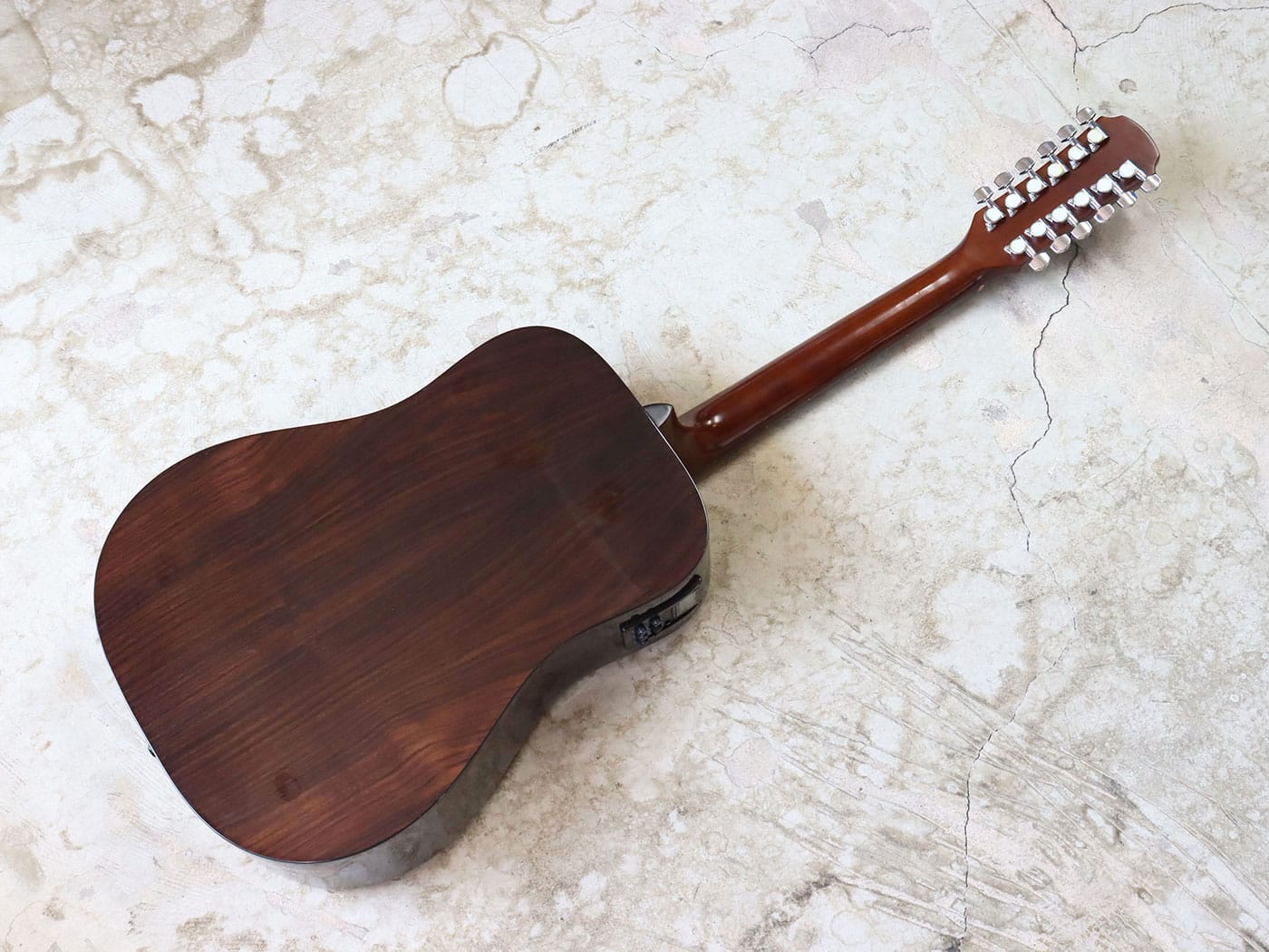 【中古・難あり】Aria 215TE-N 12弦アコースティックギター - 画像 (3)