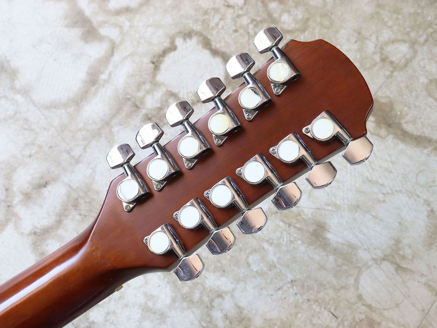 【中古・難あり】Aria 215TE-N 12弦アコースティックギター - 画像 (6)