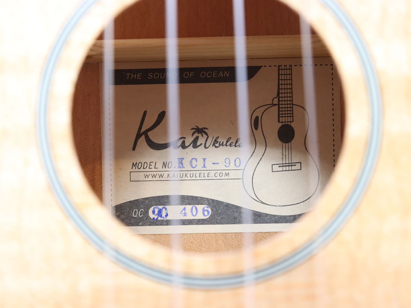 【中古・美品】Kai Ukulele KCI-90 コンサートウクレレ - 画像 (8)