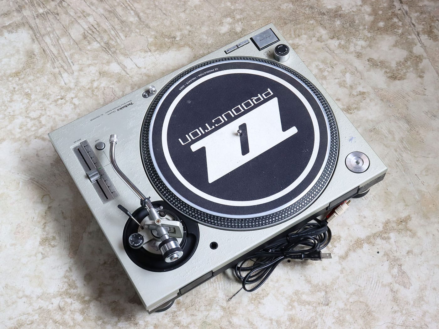 【中古】Technics SL-1200MK3D シルバー ターンテーブル - 画像 (3)