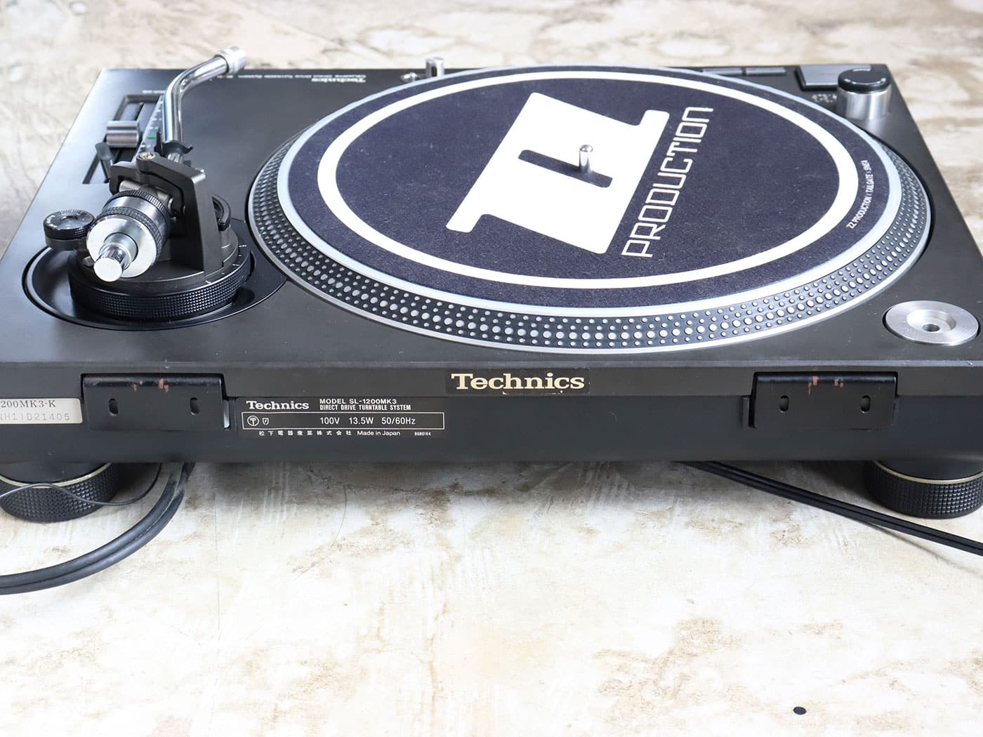 【中古】Technics SL-1200MK3 ターンテーブル - 画像 (6)