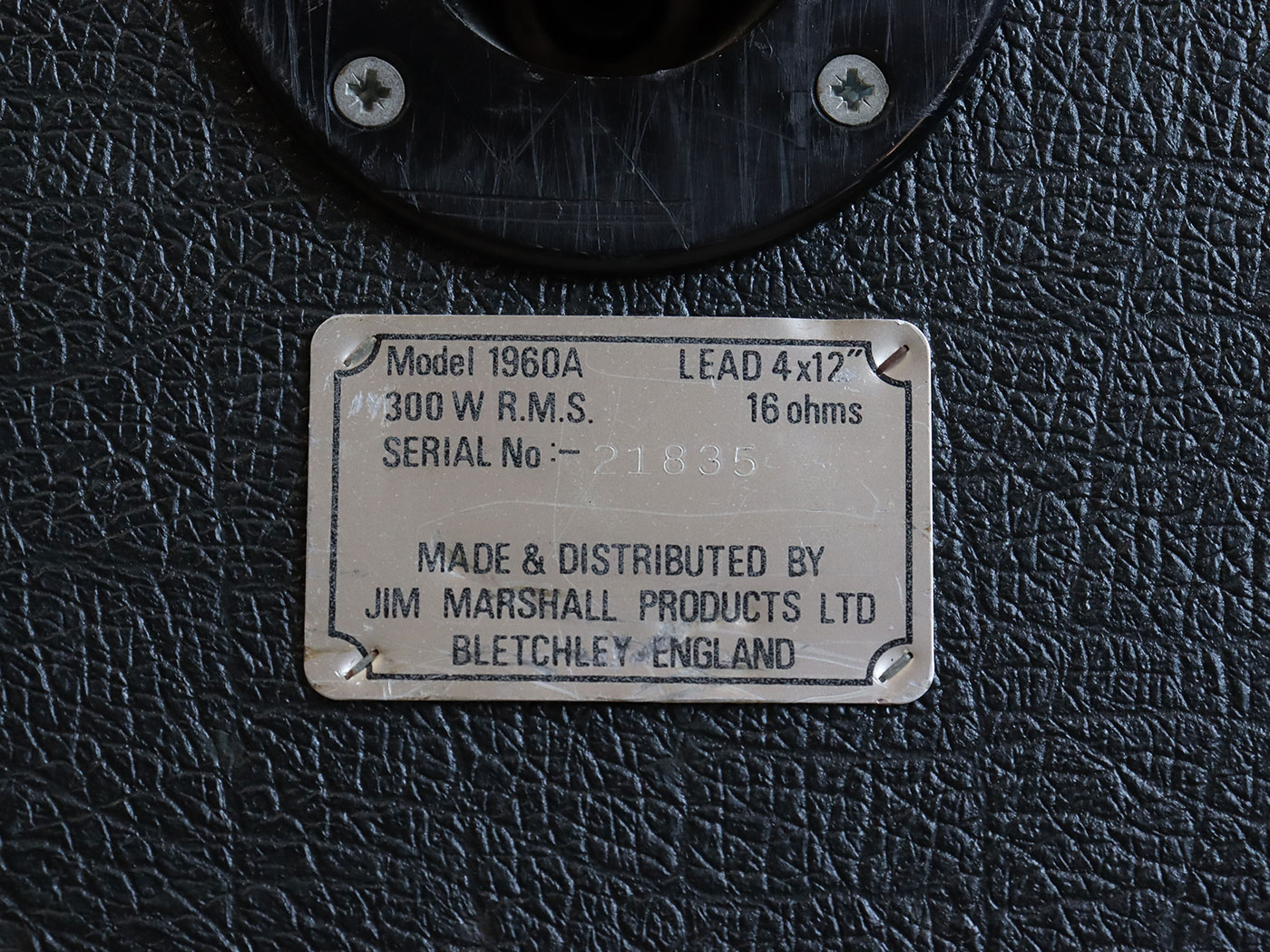 【中古・難あり】Marshall JCM800 LEAD-1960A Cabinet 4x12 キャビネット - 画像 (6)