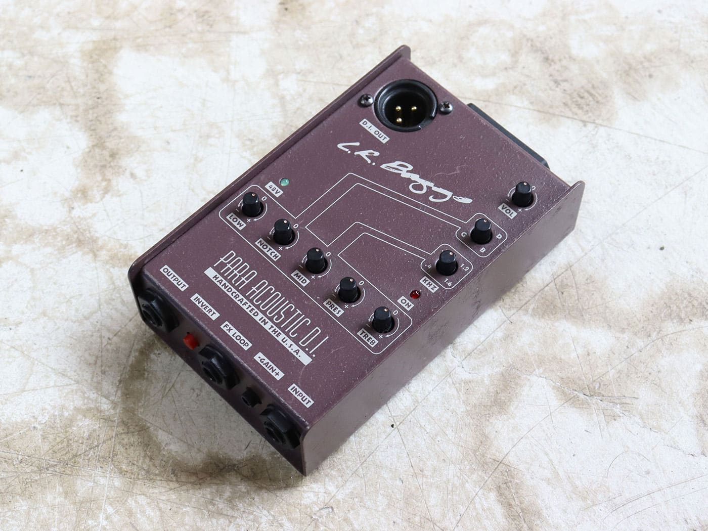 【中古】L.R.Baggs Para Acoustic D.I. アコギ用プリアンプ/DI