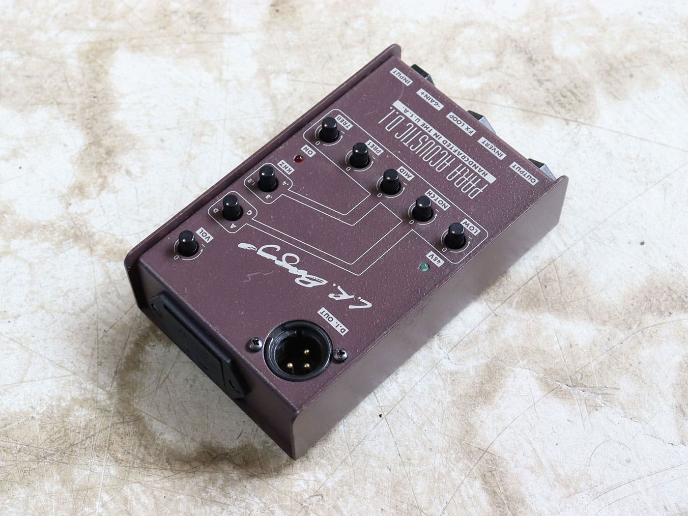 【中古】L.R.Baggs Para Acoustic D.I. アコギ用プリアンプ/DI - 画像 (2)