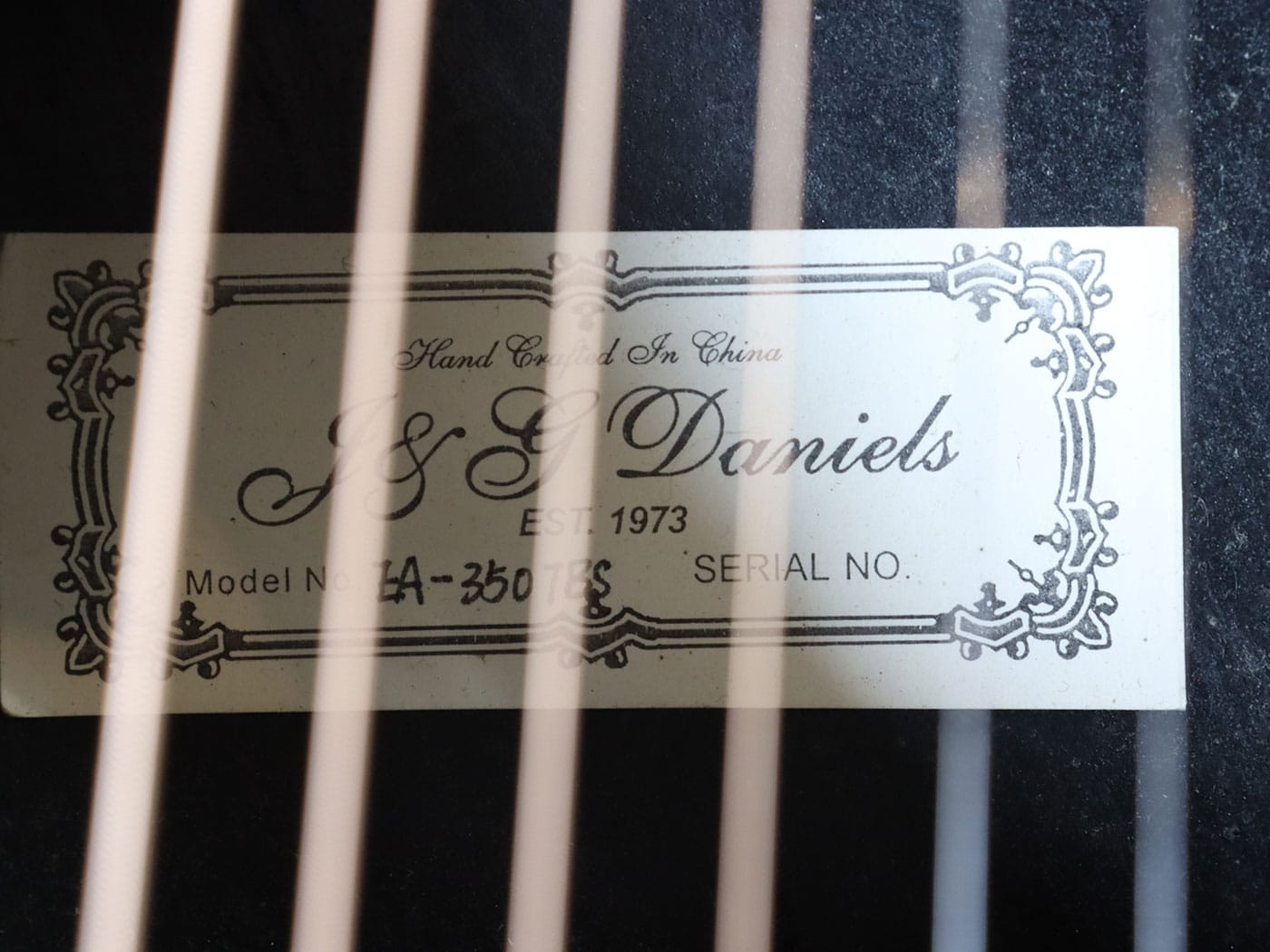 【中古】J&G Daniels EA-350 エレアコ - 画像 (8)