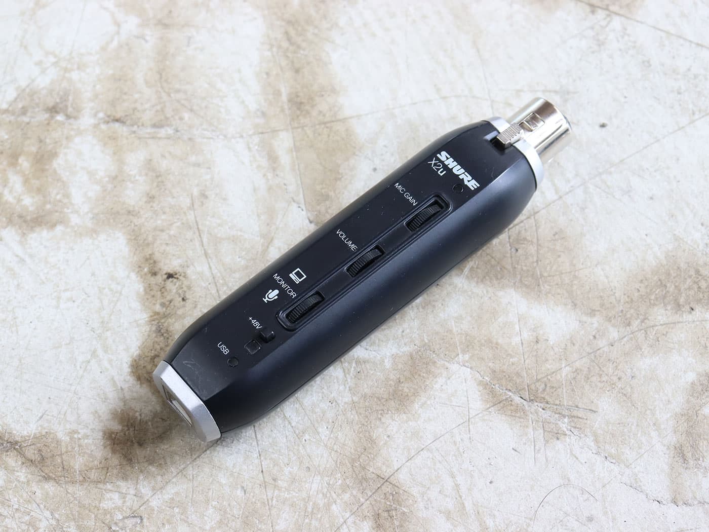 【中古】SHURE X2u オーディオインターフェース - 画像 (2)