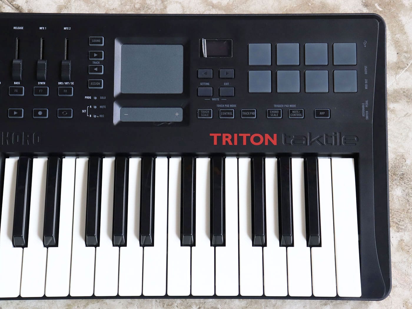 【中古】KORG TRITON taktile-25 MIDIキーボード 25鍵 - 画像 (5)