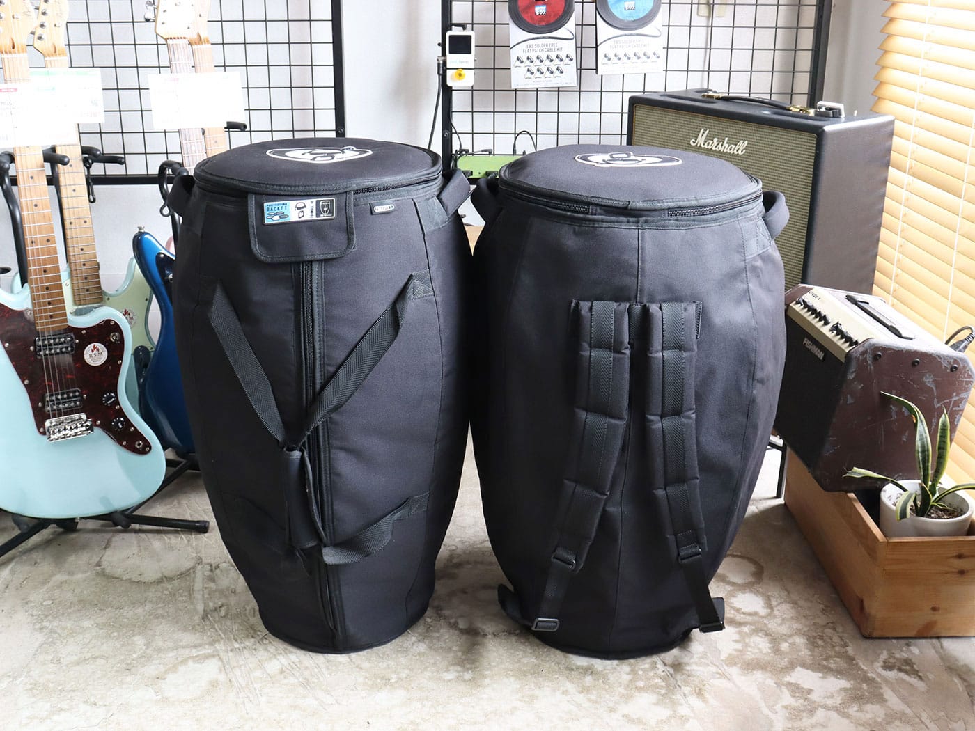 【中古】MEINL Fibercraft コンガ セット 11インチ口径 ケース付属 - 画像 (6)