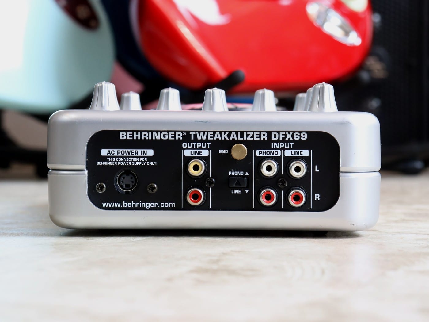 【中古】Behringer TWEAK AL12ER DFX69 DJ用エフェクター - 画像 (4)