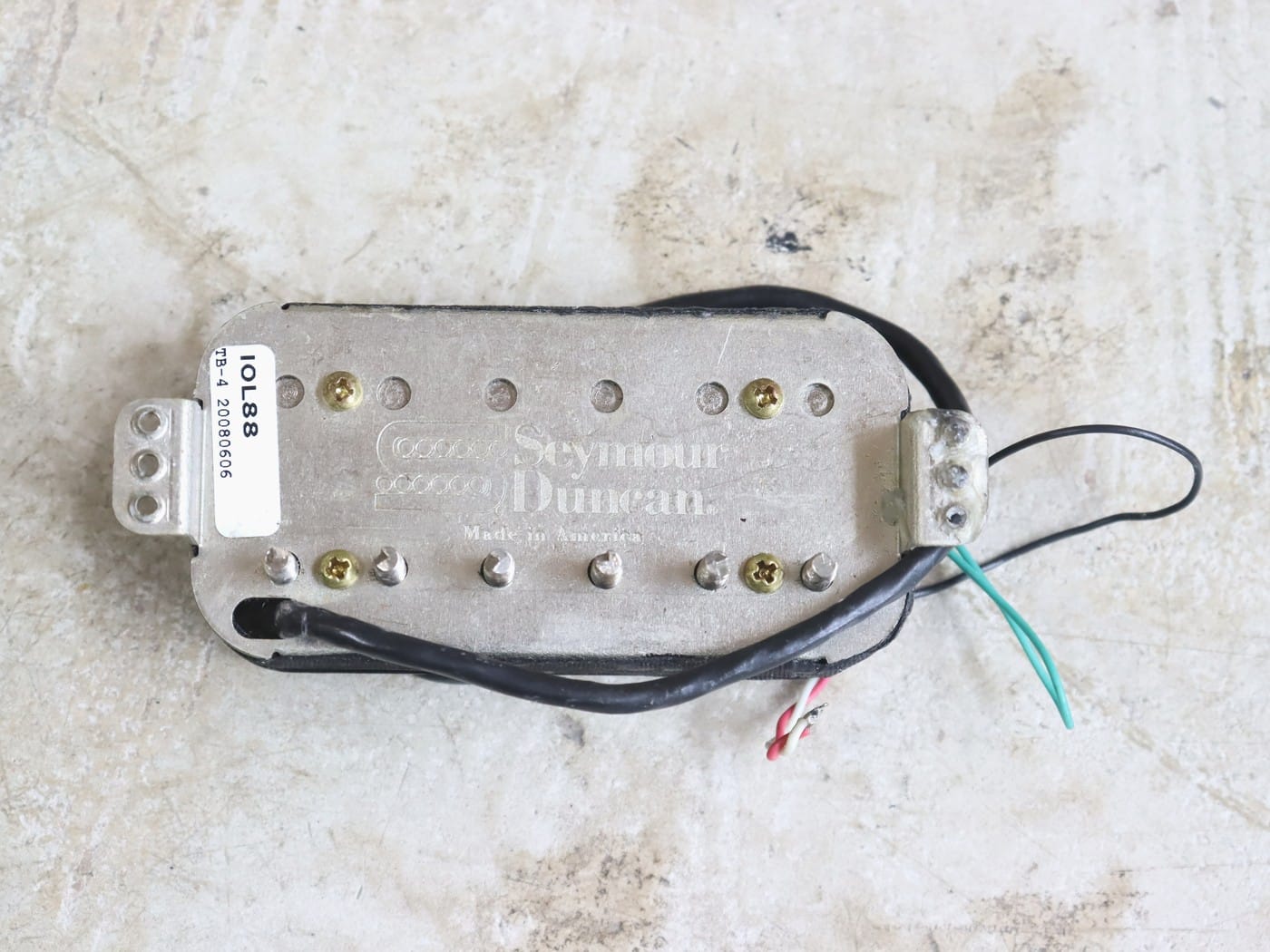 【中古】SEYMOUR DUNCAN TB-4 JB Trembucker Black ピックアップ - 画像 (2)