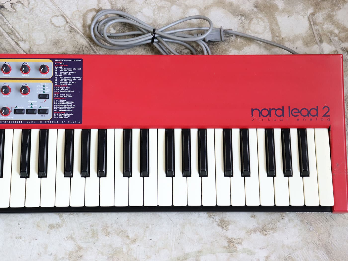 【中古】CLAVIA Nord Lead 2 シンセサイザー - 画像 (4)