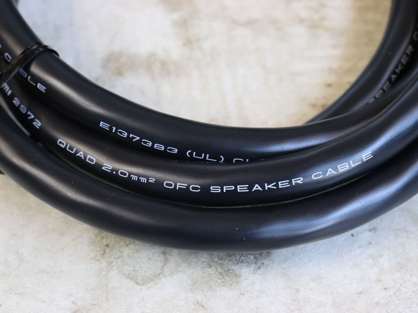 【中古】ALBIT PREMIUM SP CABLE 1.5m スピーカーケーブル - 画像 (3)