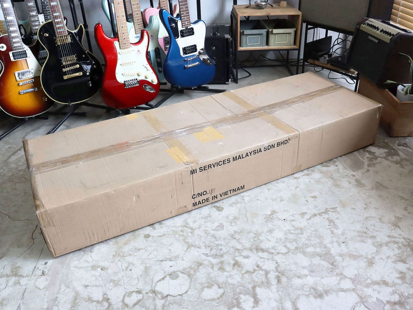 【中古・新品同様】Roland SC-G76W3 76鍵キーボード用キャスター付きソフトケース - 画像 (2)