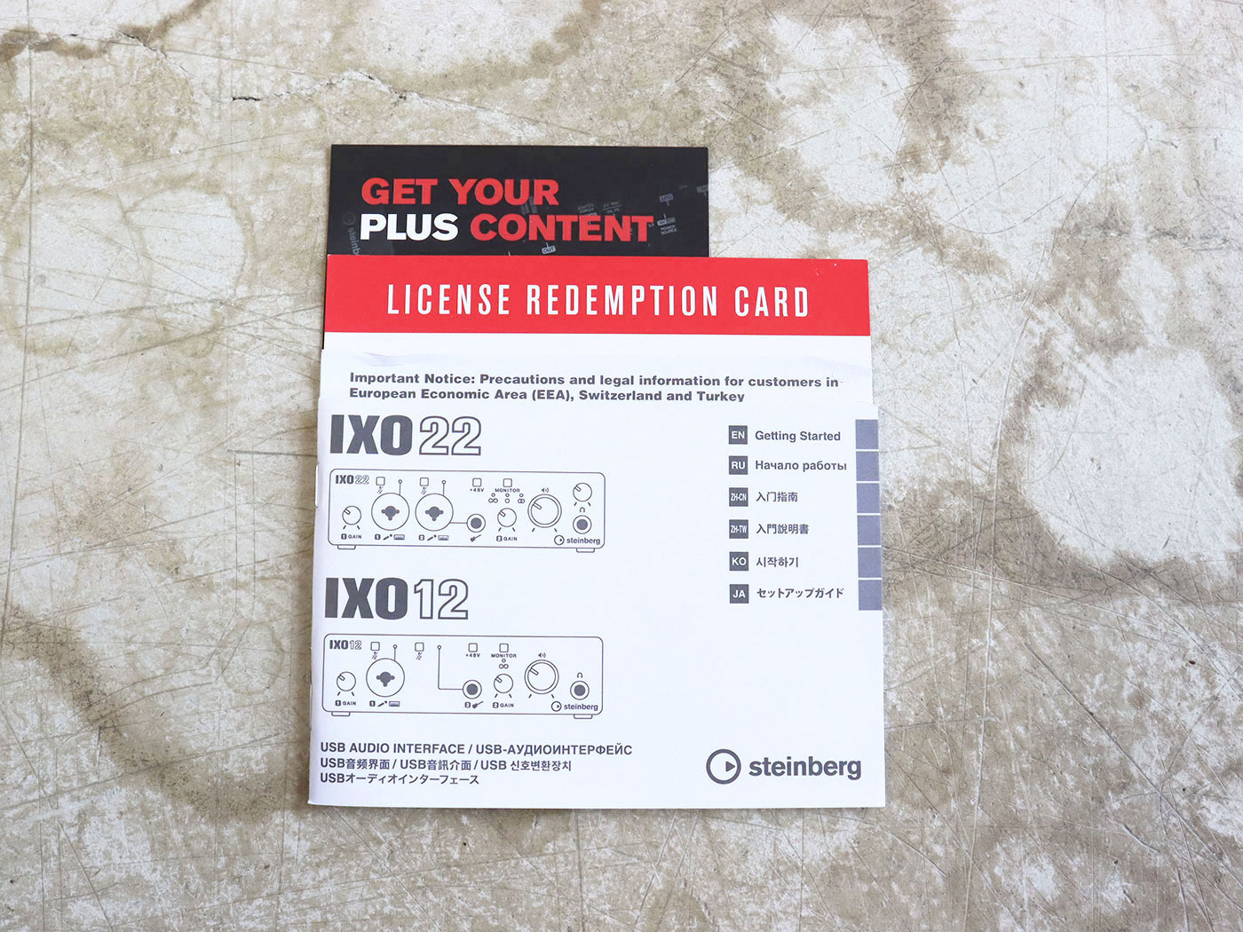 【中古・美品】Steinberg IXO22 B ブラック オーディオインターフェース - 画像 (6)