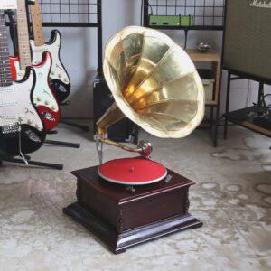 【中古・現状渡し】Rocks Motion クラシック・グラモフォーン 蓄音機