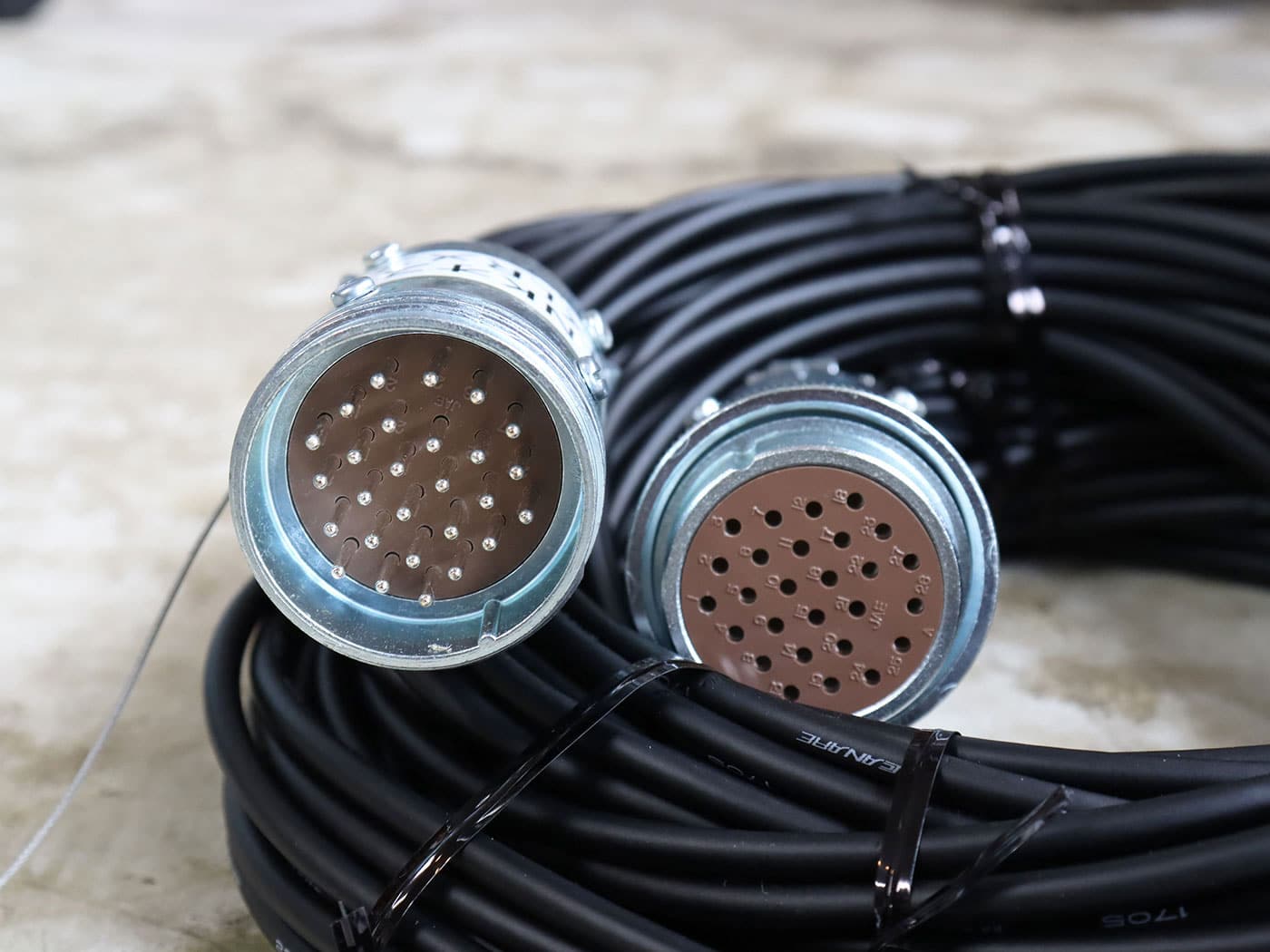 【中古・現状渡し】CANARE 16B1F2 マルチケーブル セパレートコード NK(M)/XLR(F)・ NK(F)/XLR(M)セット - 画像 (3)