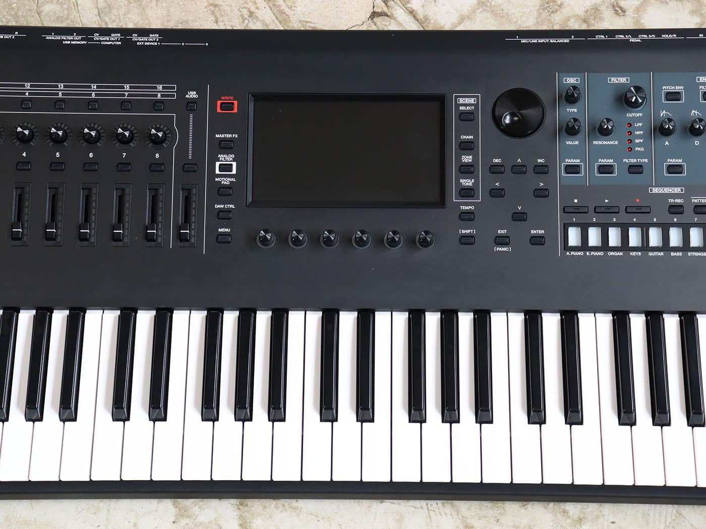【中古・美品】Roland Fantom 7 EX シンセサイザー - 画像 (4)