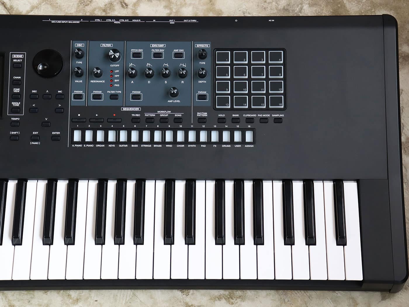 【中古・美品】Roland Fantom 7 EX シンセサイザー - 画像 (5)